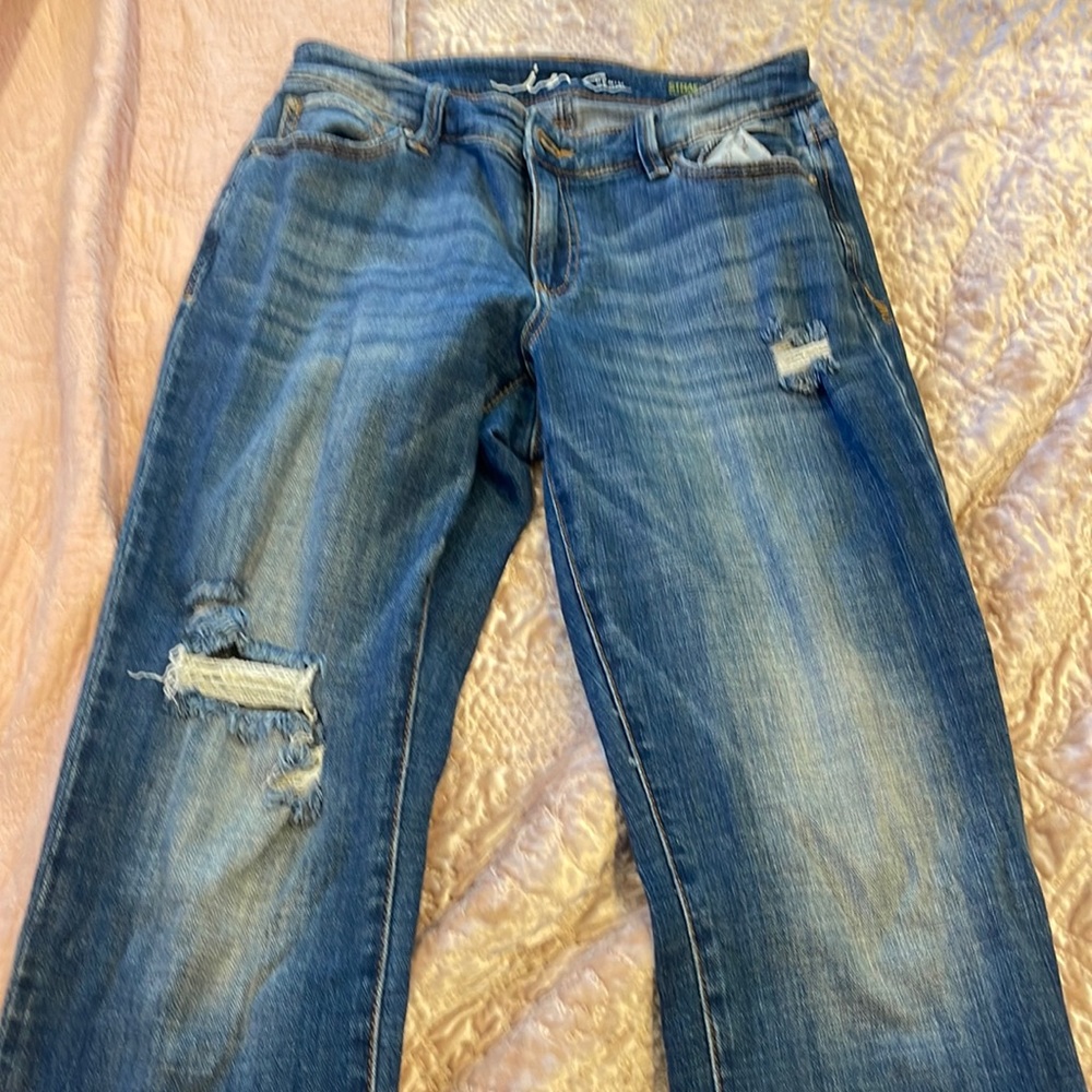 INC straight leg size 6 jeans.